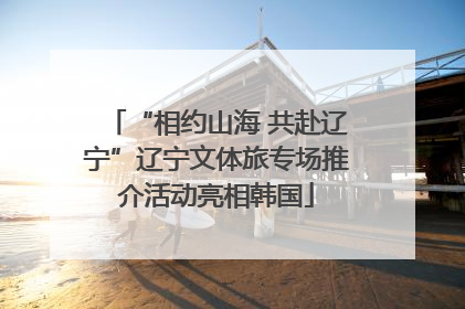 “相约山海 共赴辽宁”辽宁文体旅专场推介活动亮相韩国