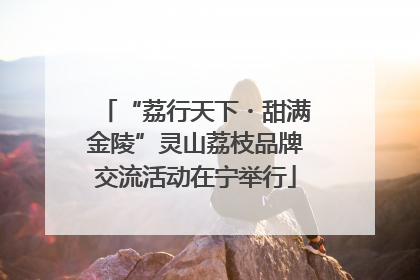 “荔行天下・甜满金陵”灵山荔枝品牌交流活动在宁举行