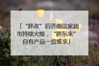 “胖改”后济南这家超市持续火爆，“胖东来”自有产品一货难求