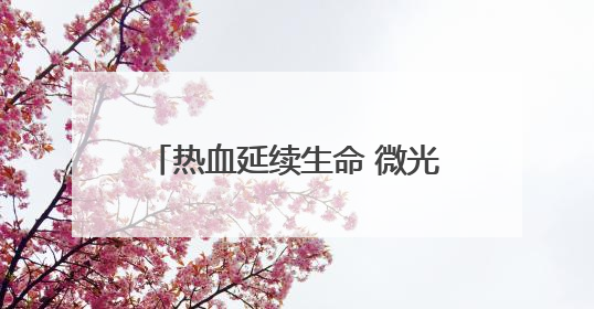 热血延续生命 微光辉映大爱一一记第九届全国道德模范吕明玉