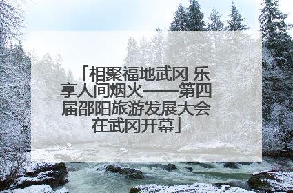 相聚福地武冈 乐享人间烟火——第四届邵阳旅游发展大会在武冈开幕