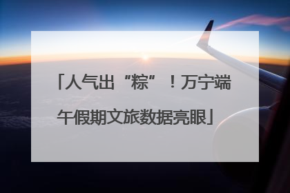 人气出“粽”！万宁端午假期文旅数据亮眼