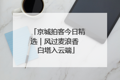 京城拍客今日精选｜风过麦浪香 白塔入云端