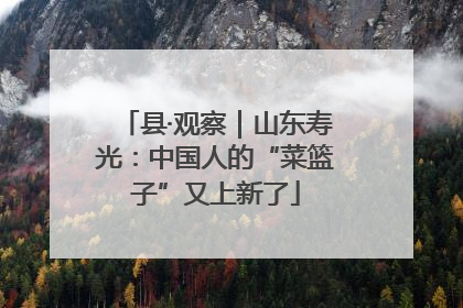 县·观察｜山东寿光：中国人的“菜篮子”又上新了
