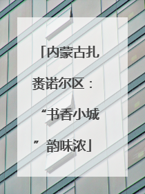 内蒙古扎赉诺尔区：“书香小城”韵味浓