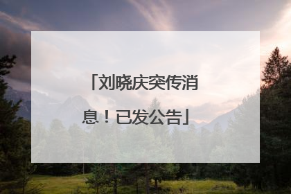 刘晓庆突传消息！已发公告