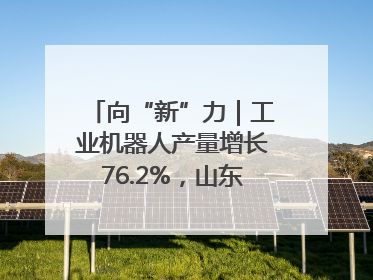 向“新”力｜工业机器人产量增长76.2%，山东因地制宜发展新质生产力