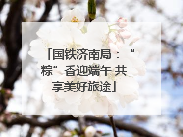 国铁济南局：“粽”香迎端午 共享美好旅途