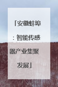 安徽蚌埠：智能传感器产业集聚发展