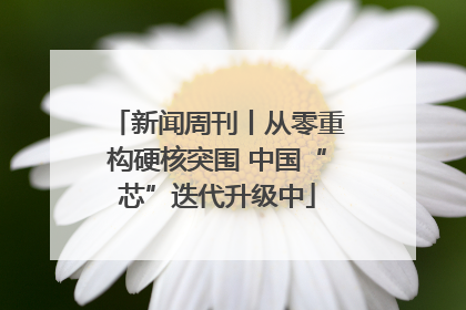 新闻周刊丨从零重构硬核突围 中国“芯”迭代升级中