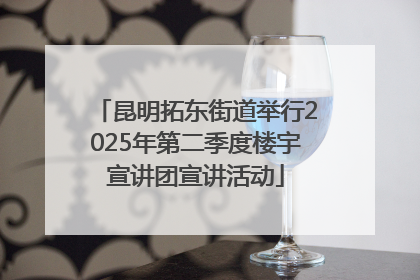 昆明拓东街道举行2025年第二季度楼宇宣讲团宣讲活动