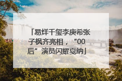 易烊千玺李庚希张子枫齐亮相，“00后”演员闪耀戛纳