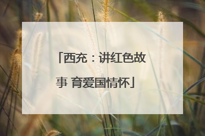西充：讲红色故事 育爱国情怀