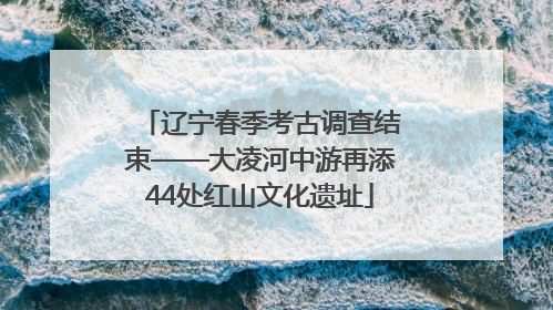 辽宁春季考古调查结束——大凌河中游再添44处红山文化遗址
