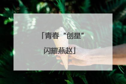 青春“创星” 闪耀燕赵