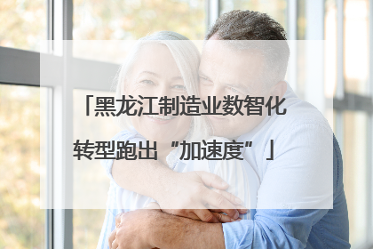 黑龙江制造业数智化转型跑出“加速度”
