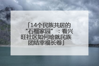 14个民族共居的“石榴家园”：看兴旺社区如何绘就民族团结幸福长卷
