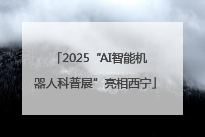 2025“AI智能机器人科普展”亮相西宁