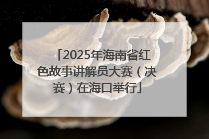 2025年海南省红色故事讲解员大赛（决赛）在海口举行