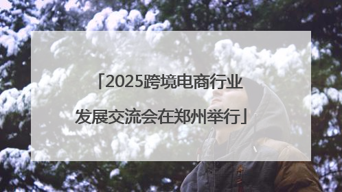 2025跨境电商行业发展交流会在郑州举行