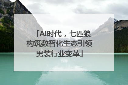AI时代，七匹狼构筑数智化生态引领男装行业变革